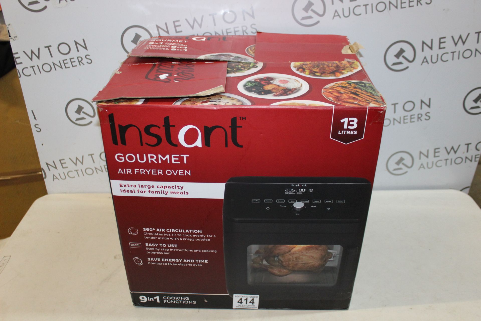 1 BOXED INSTANT VORTEX CLEARCOOK AIR FRYER OVEN, 13L RRP Â£119