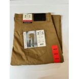 1 BRAND NEW MENS ENGLISH LAUNDRY STRETCH FABRIC PANTS IN BEIGE SIZE 34X34 RRP Â£29