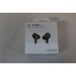 1 BOXED LG TONE FREE EARPHONES WITH MERIDIAN TECHNOLOGY MODEL UFP5 RRP Â£119.99