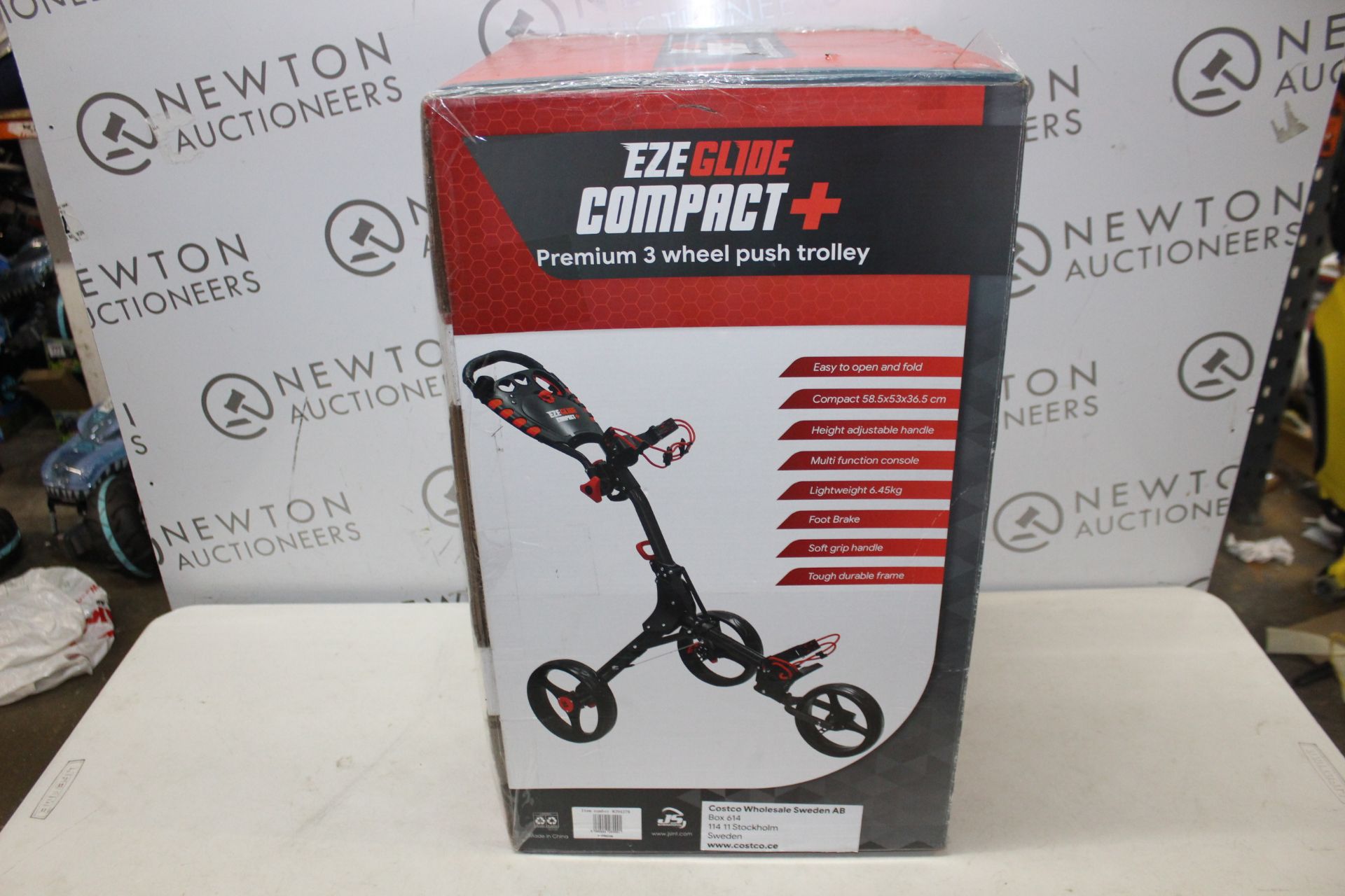 1 BOXED EZE GLIDE COMPACT PLUS GOLF TROLLEY RRP Â£159