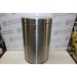 1 EKO SEMI-ROUND 47L STAINLESS STEEL MOTION SENSOR BIN RRP Â£69