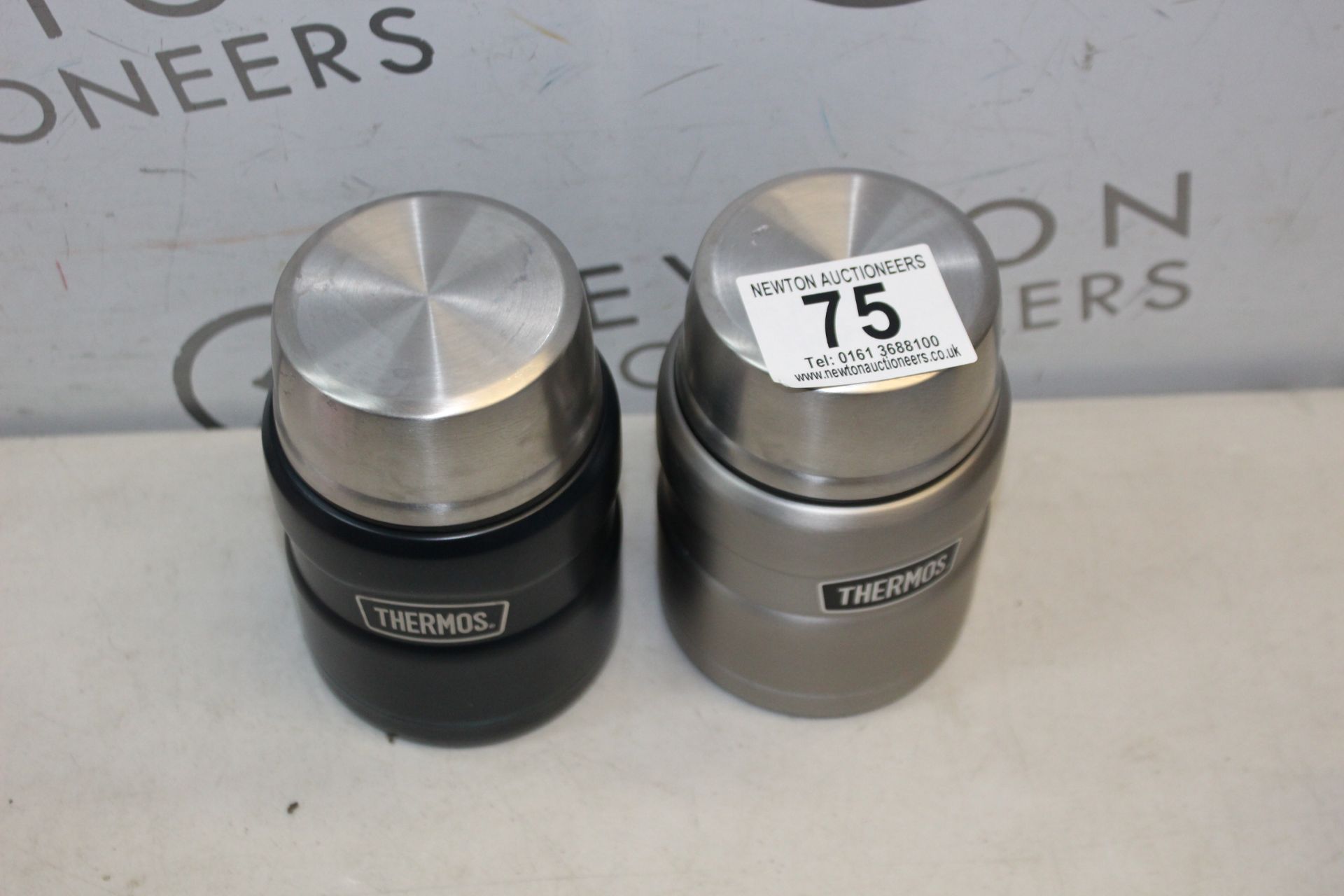 1 SET OF 2 THERMOS FOOD FLASK RRP Â£34.99