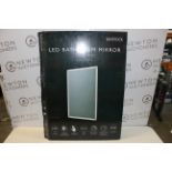 1 BOXED TAVISTOCK LED BATHROOM MIRROR LIBRETTO 500X750MM RRP Â£299