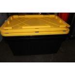 1 SET OF 3 GREENMADE PRO STORAGE CONTAINERS, 12-GALLONS RRP Â£29 (1 LID)