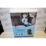 1 BOXED GRACO JUNIOR MAXI I-SIZE R129 HIGHBACK BOOSTER CAR SEAT RRP Â£49.99