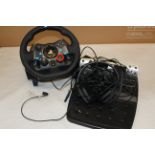 1 LOGITECH G29 DRIVING FORCE RACING WHEEL FOR PLAYSTATION 4 & 3 RRP Â£229.99