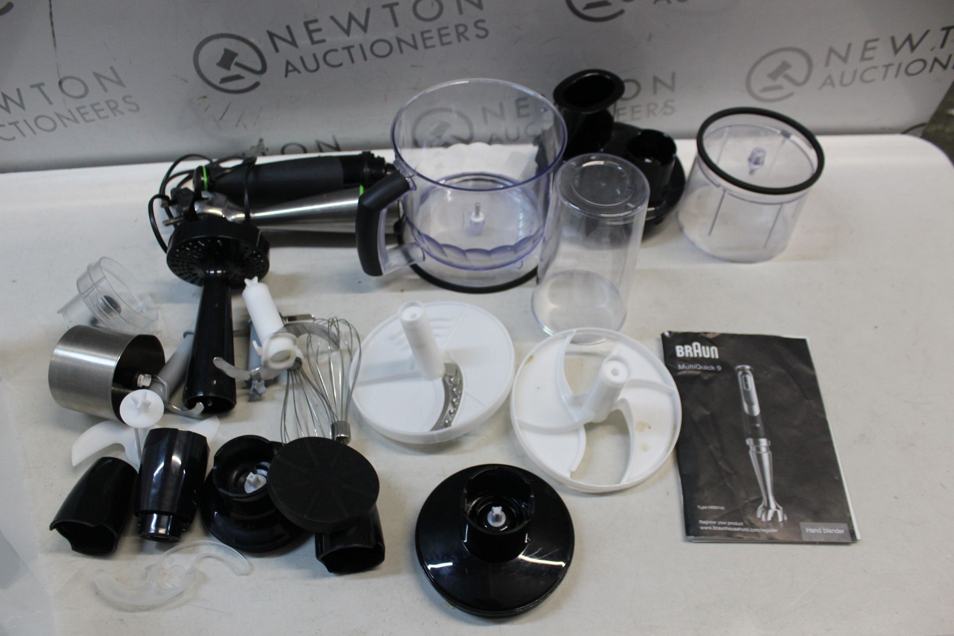 1 BRAUN MULTI-QUICK 9 MQ9087X HAND BLENDER WITH ACCESSORIES RRP Â£149.99