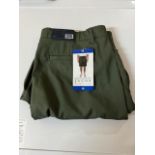 1 BRAND NEW MENS JACHS NEW YORK STRETCH SHORTS IN OLIVE GREEN SIZE 36 RRP Â£24.99