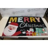 1 CHRISTMAS ENTRANCE MAT RRP Â£19