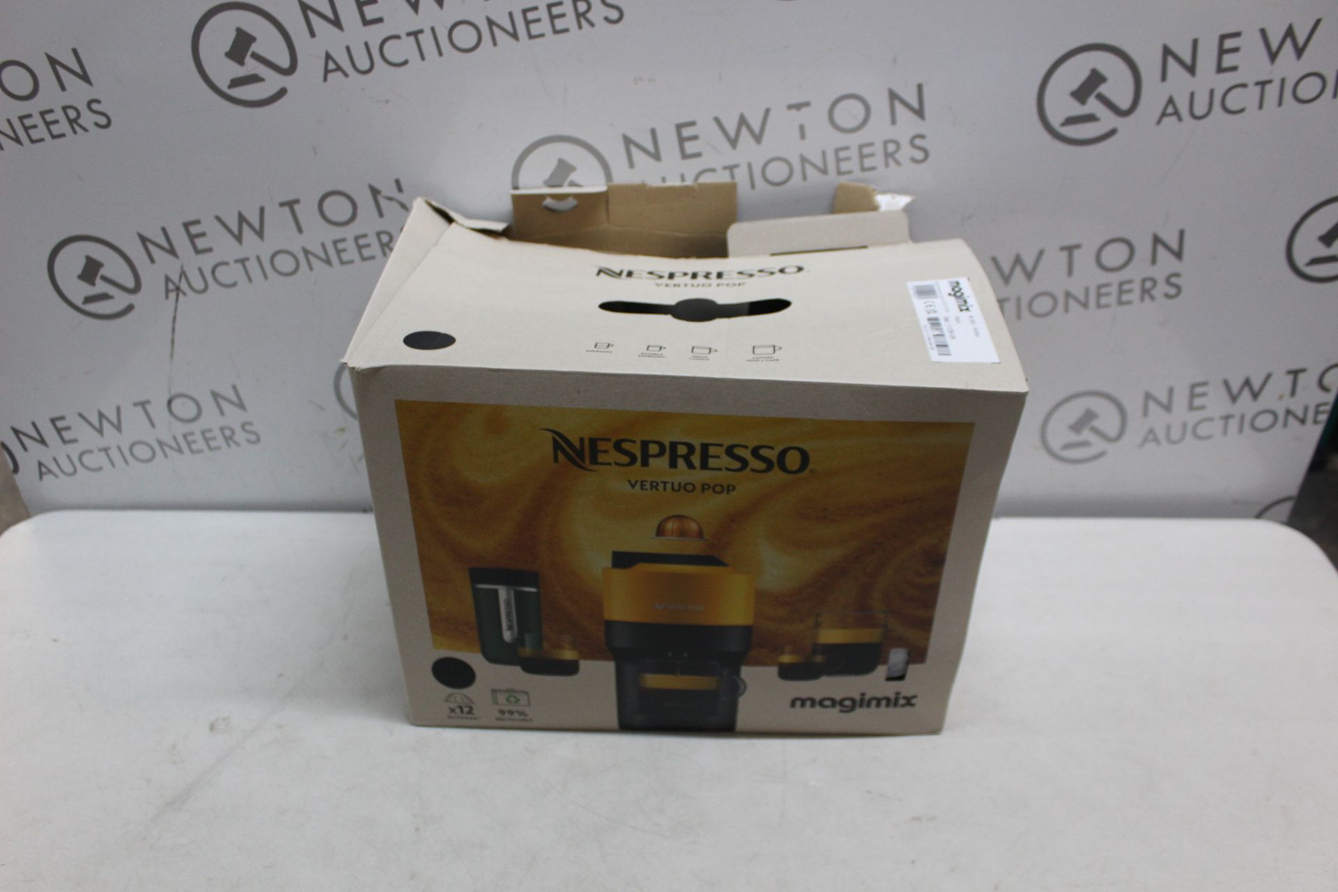 1 BOXED VERTUO POP LIQUORICE BLACK NESPRESSO COFFEE POD MACHINE RRP Â£99.99