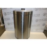 1 EKO SEMI-ROUND 47L STAINLESS STEEL MOTION SENSOR BIN RRP Â£69