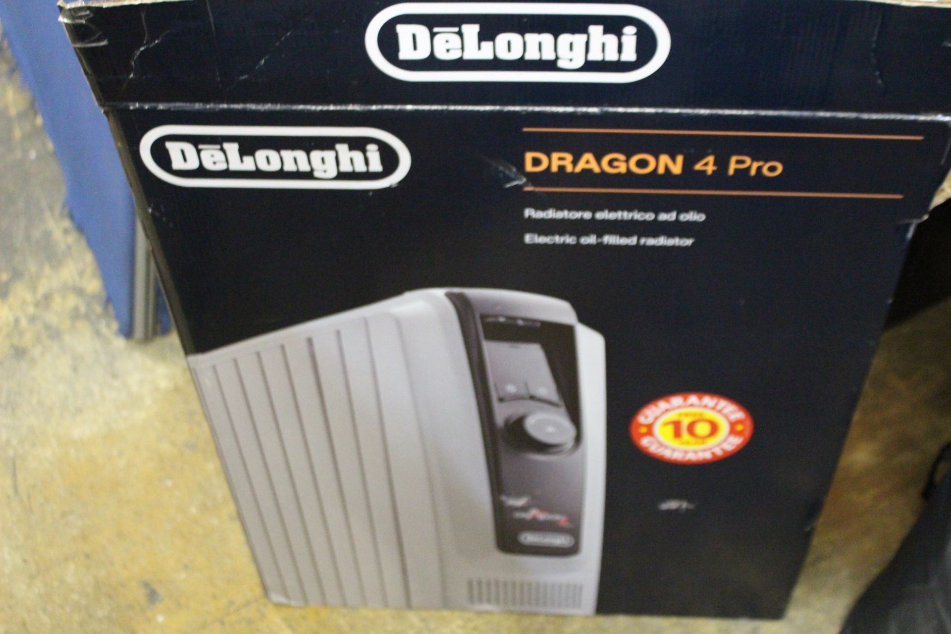 1 BOXED DE'LONGHI DRAGON 4 PRO OIL FILLED RADIATOR RRP Â£129