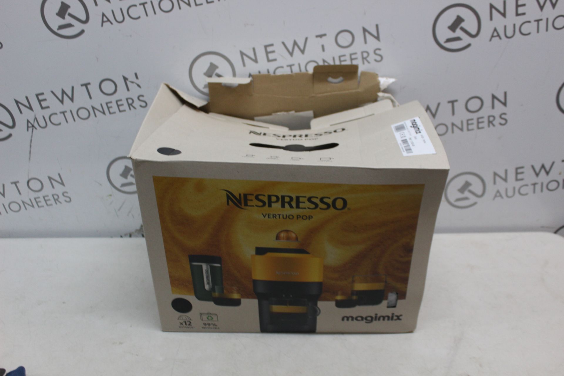 1 BOXED VERTUO POP LIQUORICE BLACK NESPRESSO COFFEE POD MACHINE RRP Â£99.99