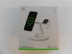 1 BOXED BELKIN 3-IN-1 WIRELESS CHARGER WITH OFFICIAL MAGSAFE CHARGING 15W RRP Â£139.99