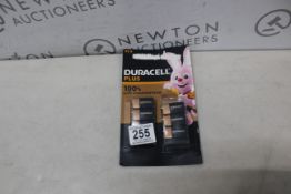 1 PACK OF DURACELL BATTERIES RRP Â£19