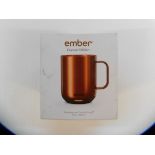 1 BOXED EMBER 10OZ (295ML) TEMPERATURE CONTROL MUGÂ² IN COPPER RRP Â£99.99