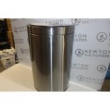 1 EKO SEMI-ROUND 47L STAINLESS STEEL MOTION SENSOR BIN RRP Â£69