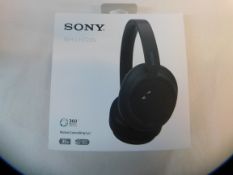 1 BOXED SONY WH-CH720N NOISE CANCELING HEADPHONES RRP Â£89.99