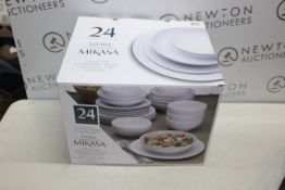 1 BOXED MIKASA SWIRL PORCELAIN DINNERWARE SET RRP Â£59