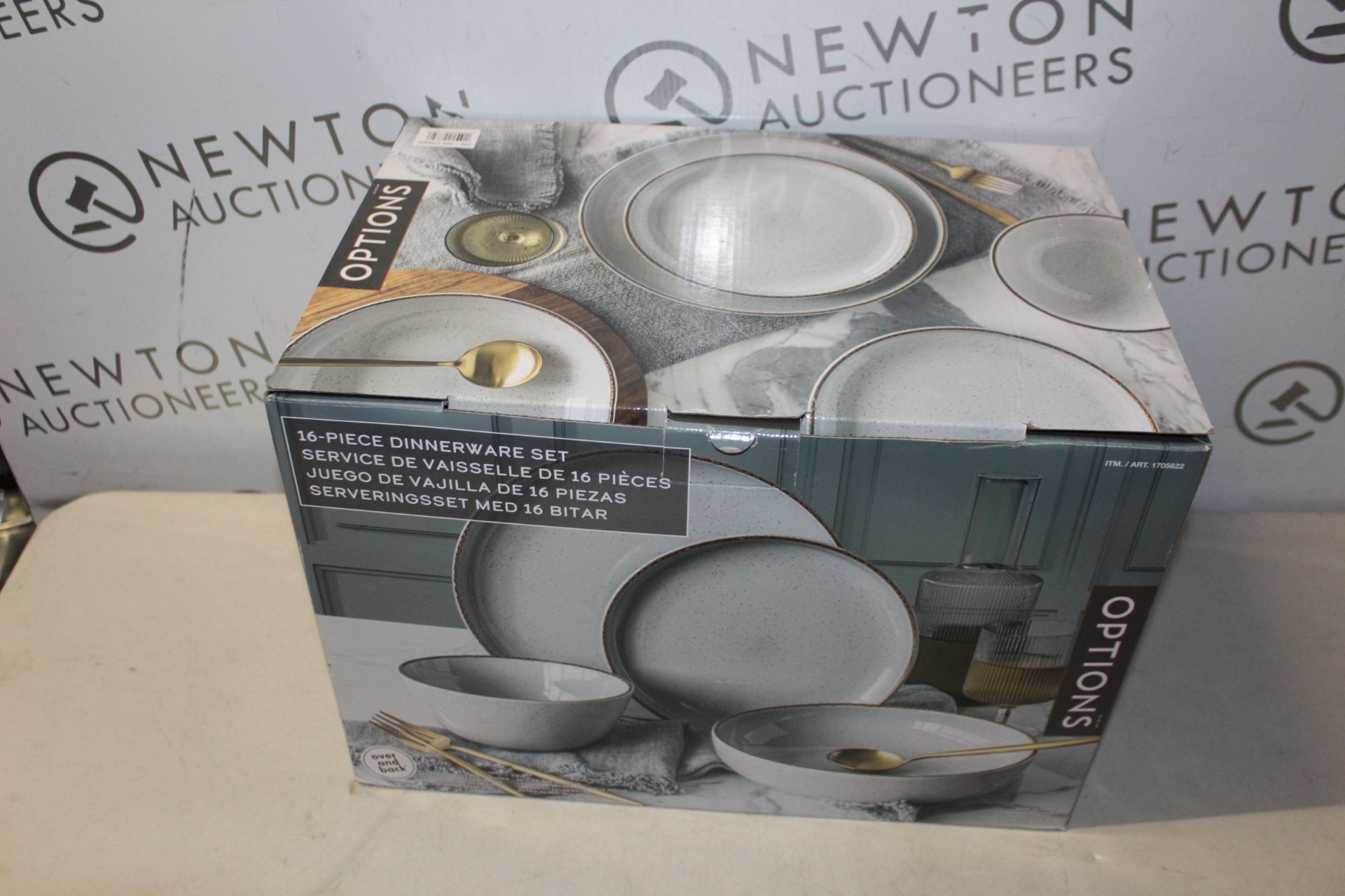 1 BOXED OVER & BACK STONEWARE DINNERWARE SET RRP Â£59