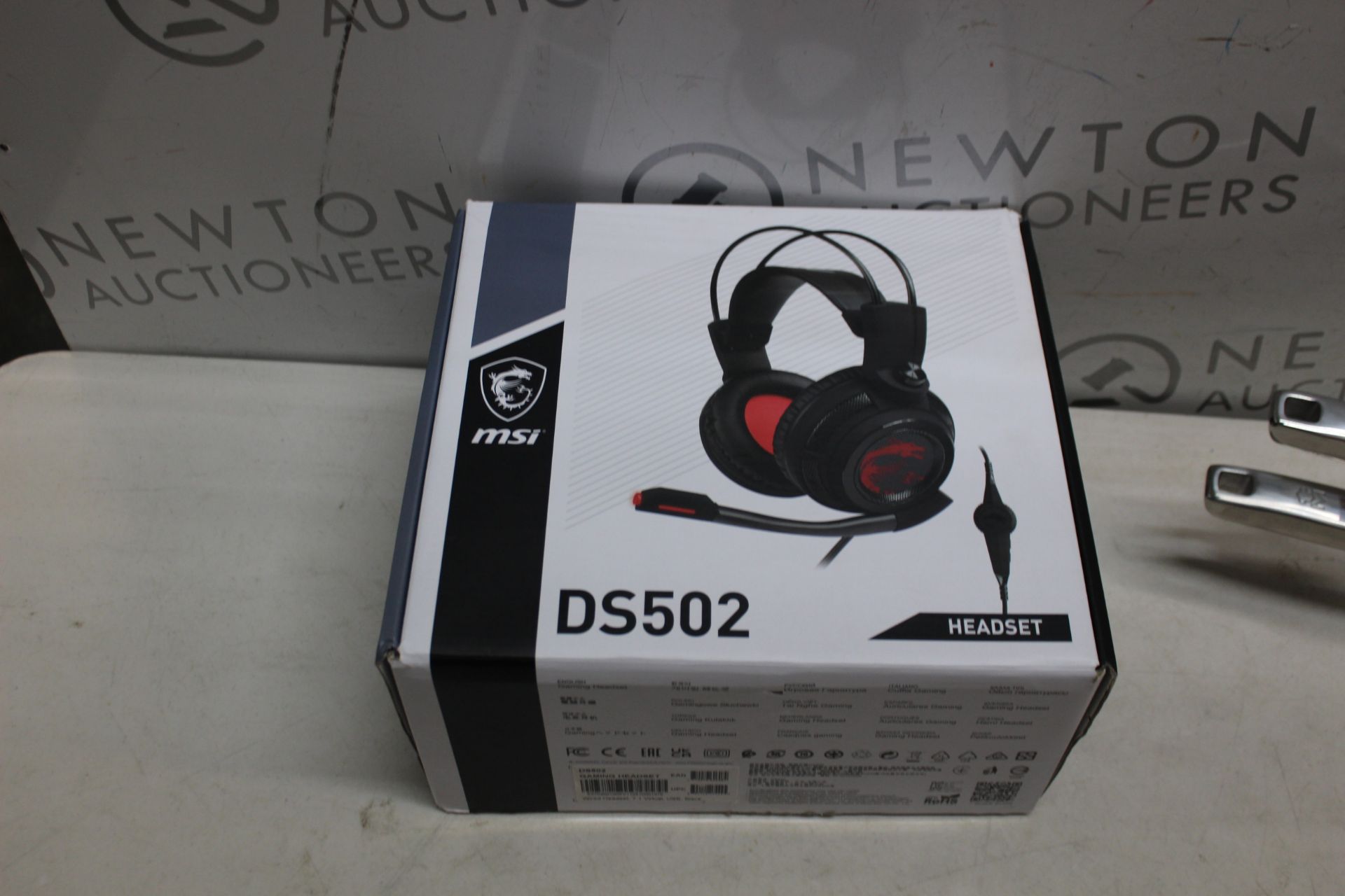 1 BOXED MSI DS502 GAMING HEADSET RRP Â£69.99