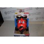 1 BOXED 14.9 INCH (38CM) ANIMATED LIGHTS SPIDEY ACTIVITY PLANE RIDE ON RRP Â£39.99
