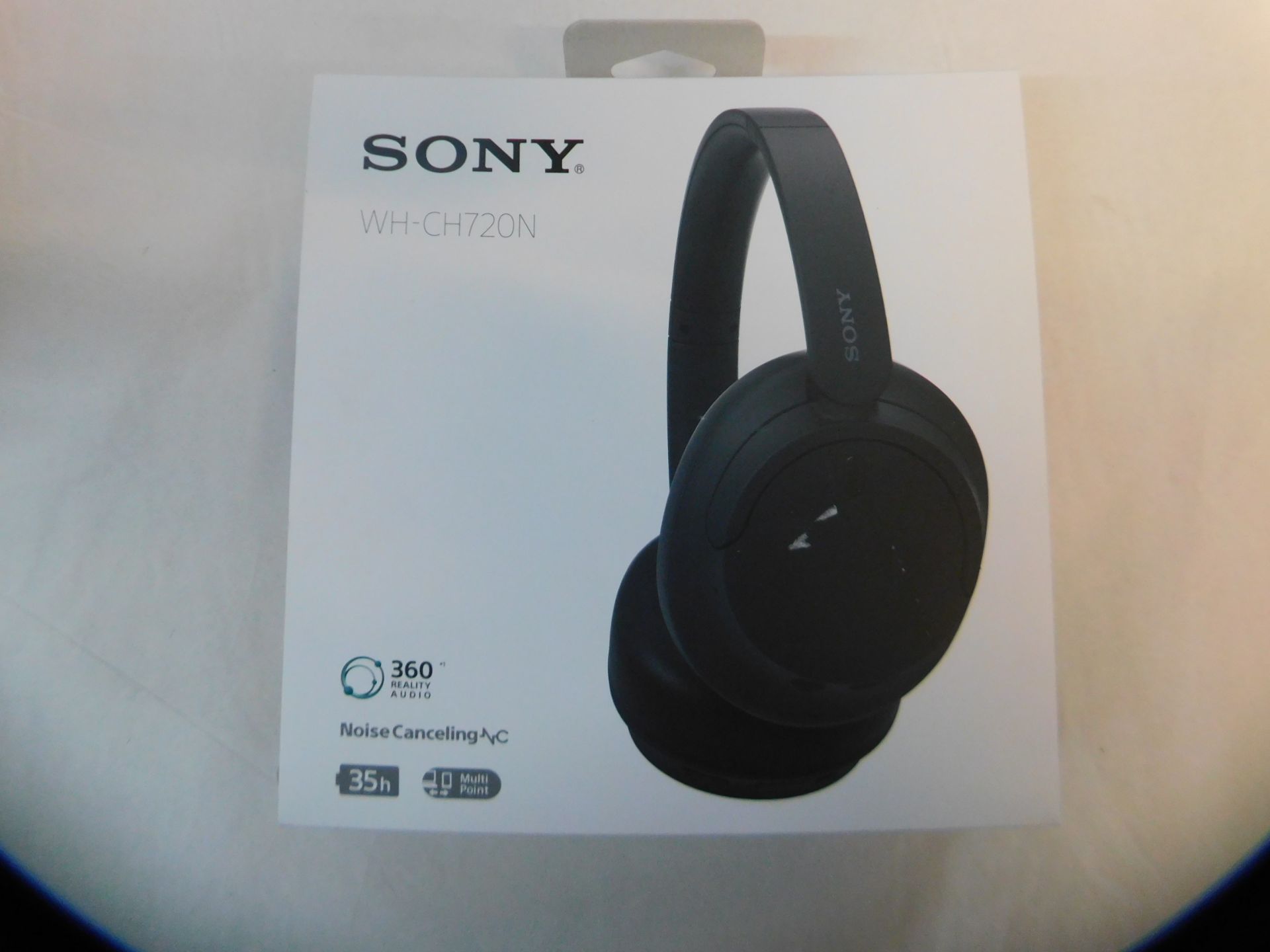 1 BOXED SONY WH-CH720N NOISE CANCELING HEADPHONES RRP Â£89.99