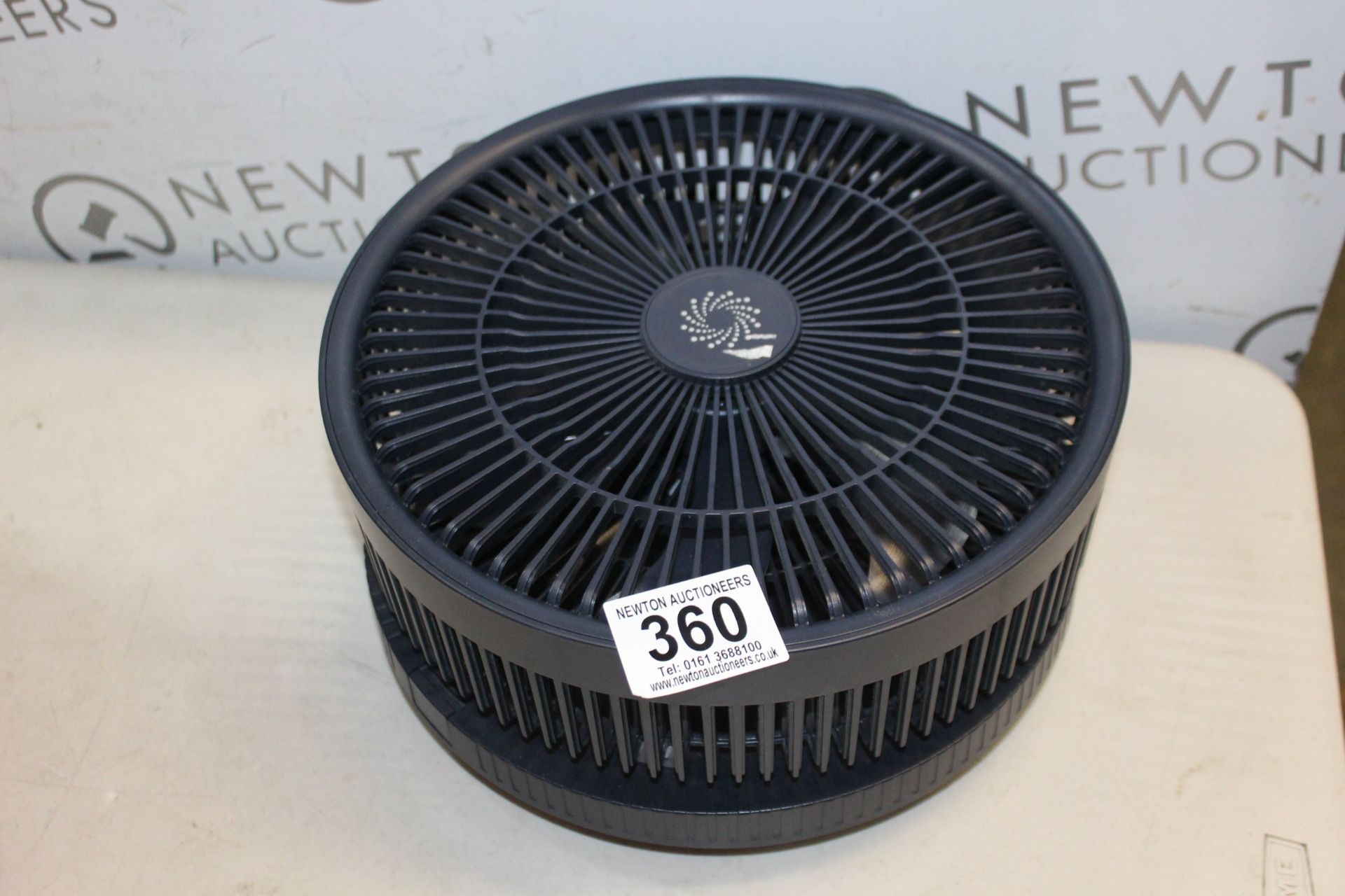 1 NSA ULTIMATE FOLDING-AWAY FAN WITH REMOTE CONTROL, FFDC-24RC MIDNIGHT BLUE RRP Â£79.99