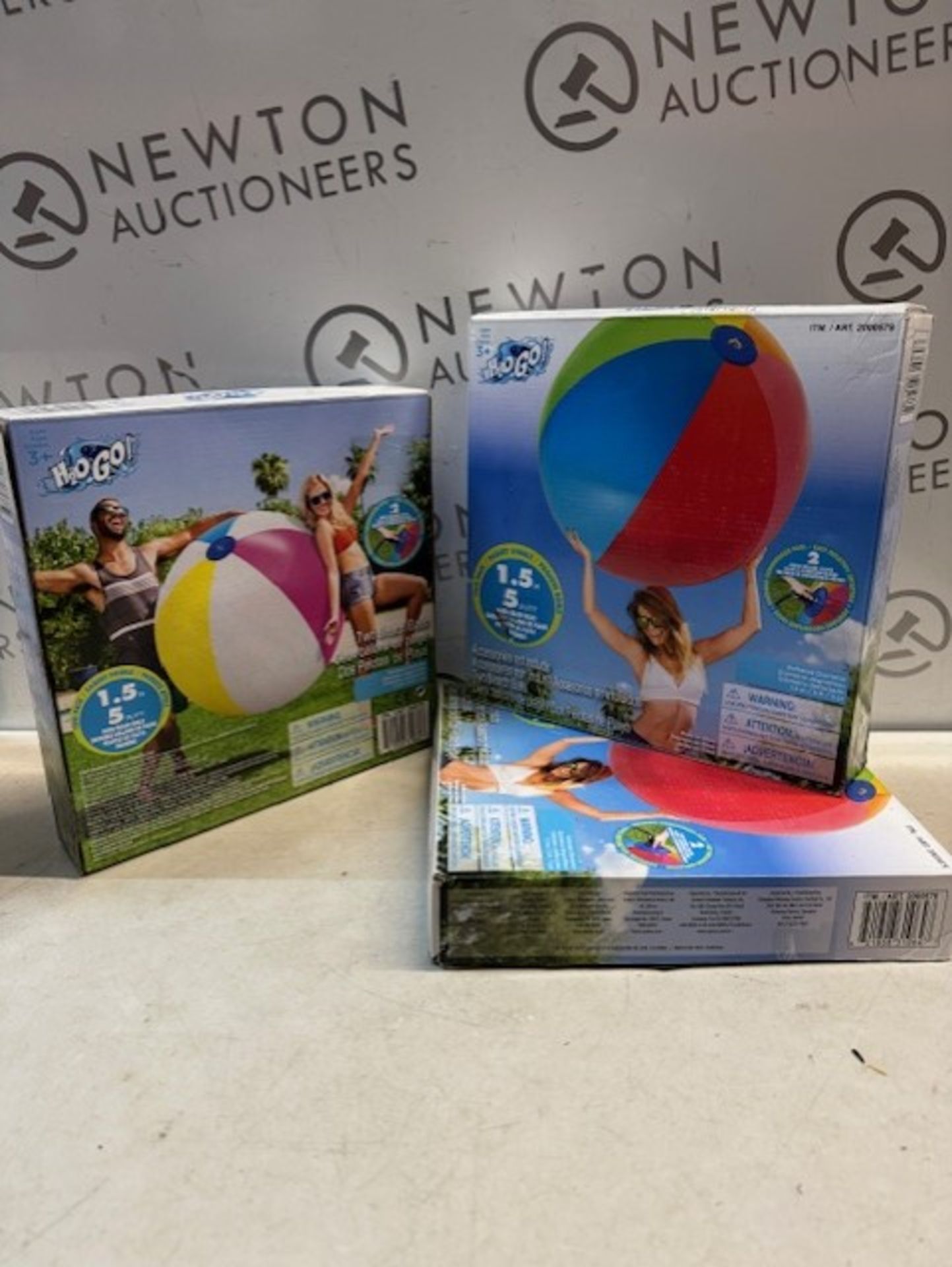 3 BRAND NEW BOXED SET OF 2 PACK BESTWAY 60" H2O GO INFLATABLE BEACH BALLS RRP Â£59.99