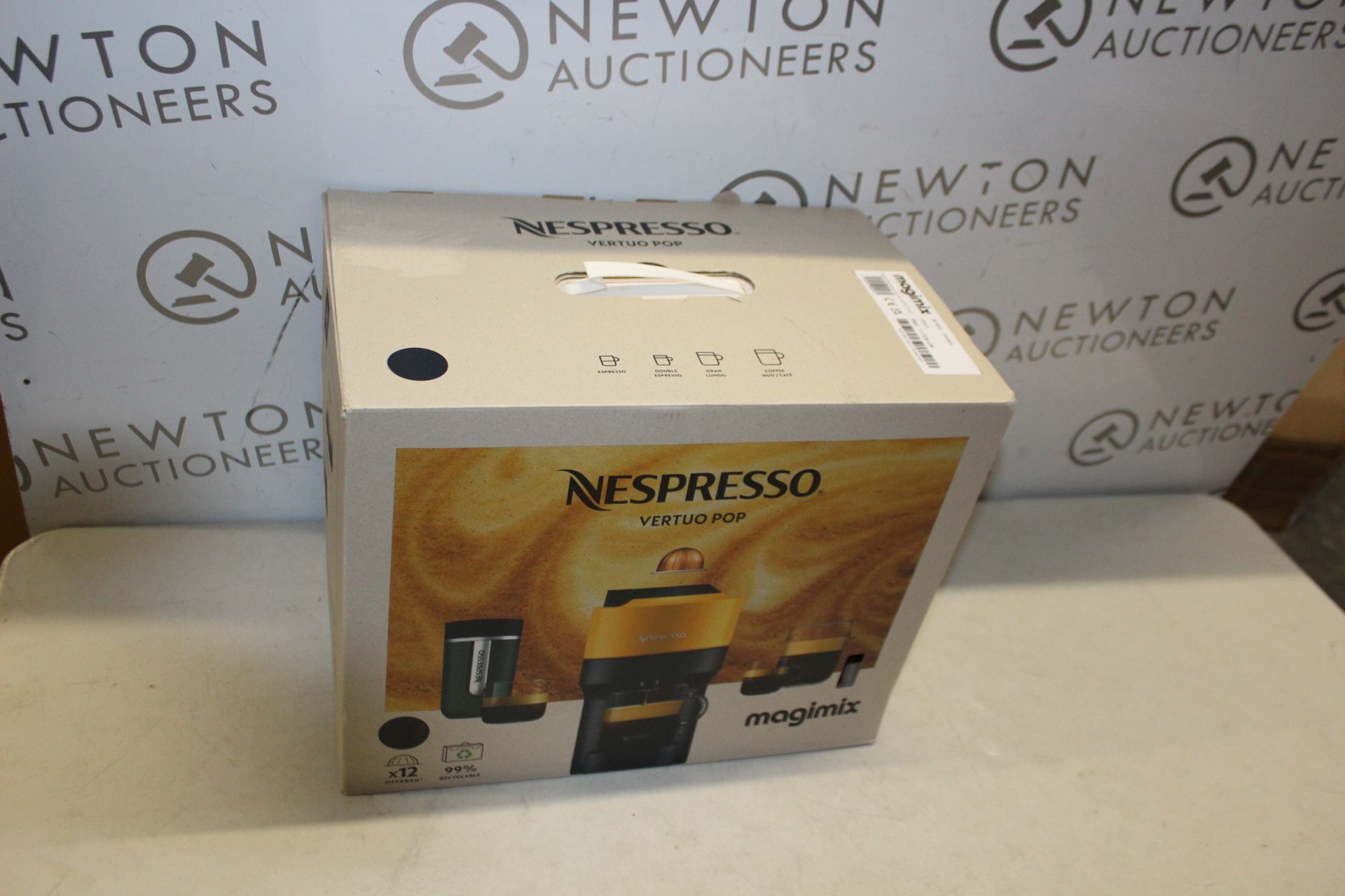 1 BOXED NESPRESSO BY MAGIMIX VERTUO POP CAPSULE COFFEE MACHINE RRP Â£59.99