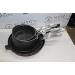 1 5 PIECE KIRKLAND SIGNATURE PANS AND FRYING PANS RRP Â£69.99