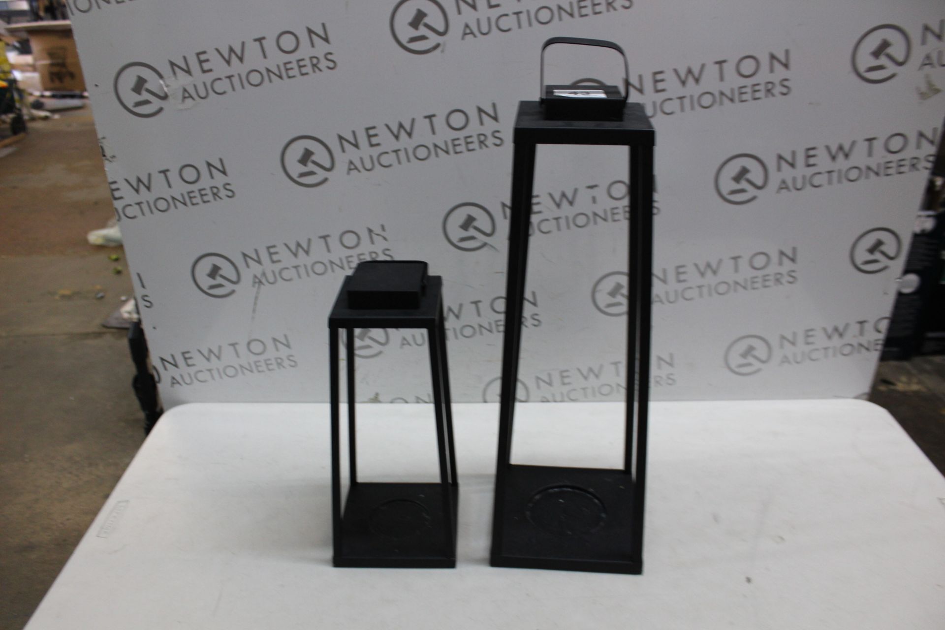 2 CANDLE HOLDER LANTERNS RRP Â£39.99