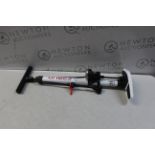 1 ONE23 ALL SPORT PUMP - WITH GAUGE. UP TO 120PSI RRP Â£11.99