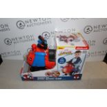 1 BOXED 14.9 INCH (38CM) ANIMATED LIGHTS SPIDEY ACTIVITY PLANE RIDE ON RRP Â£39.99