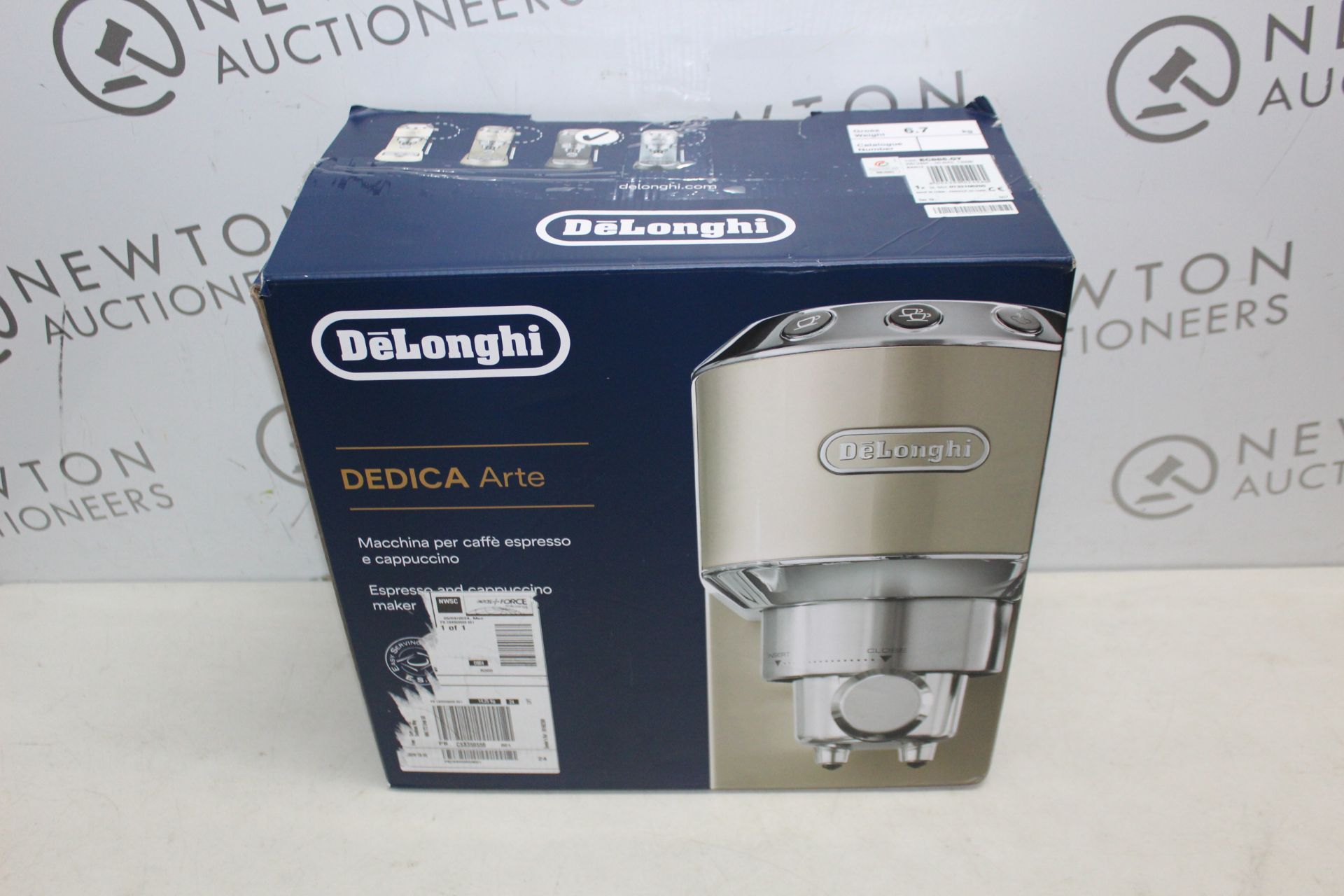 1 BOXED DE'LONGHI DEDICA ARTE EC885 ESPRESSO COFFEE MACHINE RRP Â£229