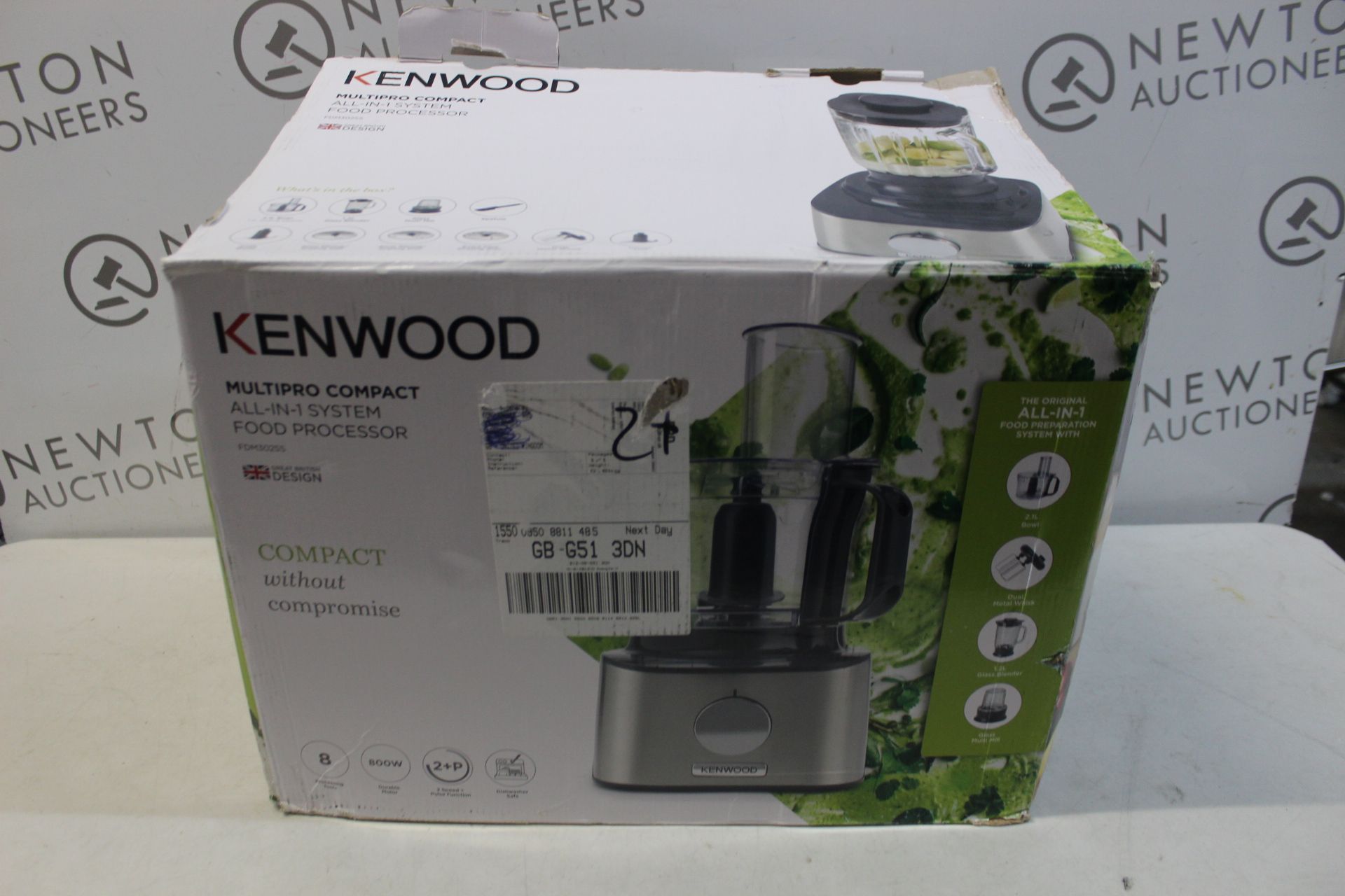 1 BOXED KENWOOD FDM302SS 800W 2.1L MULTI-PRO COMPACT FOOD PROCESSOR RRP Â£129.99