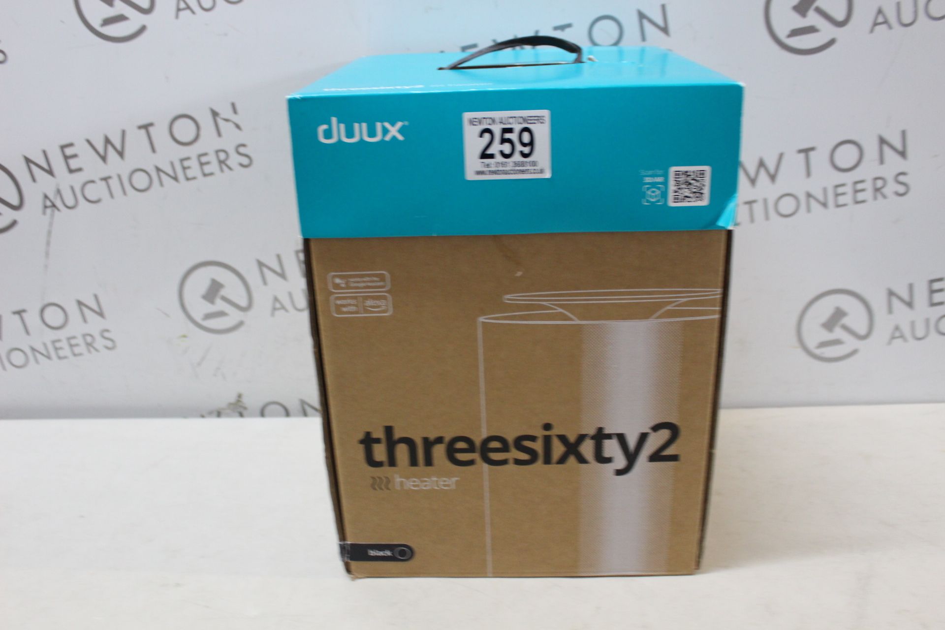 1 DUUX THREESIXTY 2 SMART FAN HEATER IN BLACK RRP Â£89.99