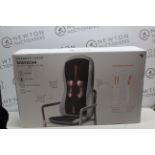 1 BOXED SHARPER IMAGE SMART SENSE SHIATSU CHAIR PAD MASSAGER RRP Â£199