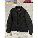 1 MENS LEVIS JACKET IN BLACK SIZE L RRP Â£99