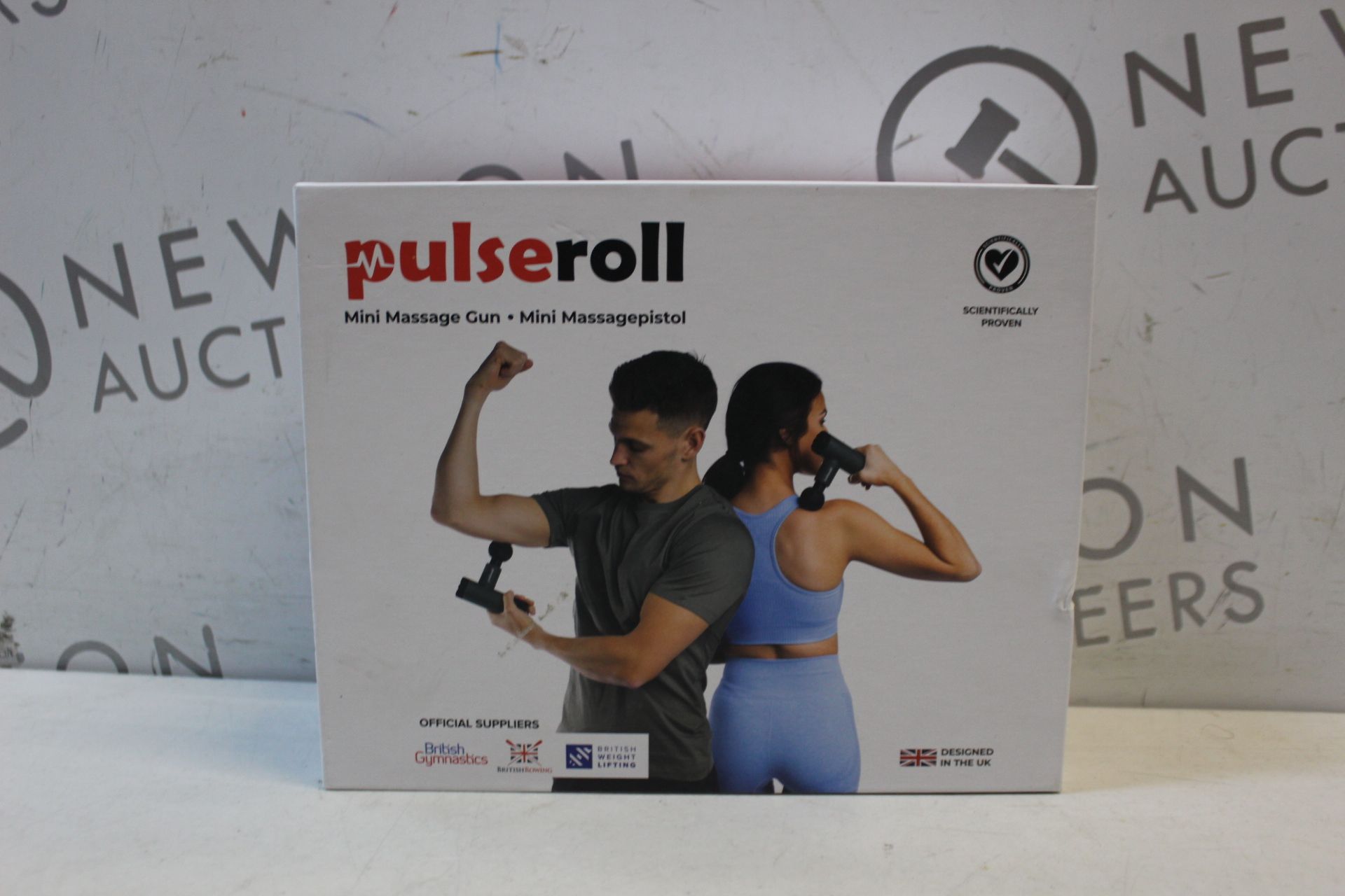 1 BOXED PULSEROLL MINI MASSAGE GUN RRP Â£129