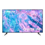 1 BOXED SAMSUNG UE55CU7100 (2023) LED HDR 4K ULTRA HD SMART TV, 55 INCH WITH TVPLUS WITH STAND AND