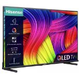 1 BOXED HISENSE 40 INCH 40A5KQTUK SMART FULL HD HDR QLED FREEVIEW TV WITH STAND AND REMOTE RRP Â£299