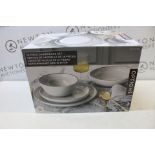 1 BOXED OVER & BACK STONEWARE DINNERWARE SET RRP Â£59