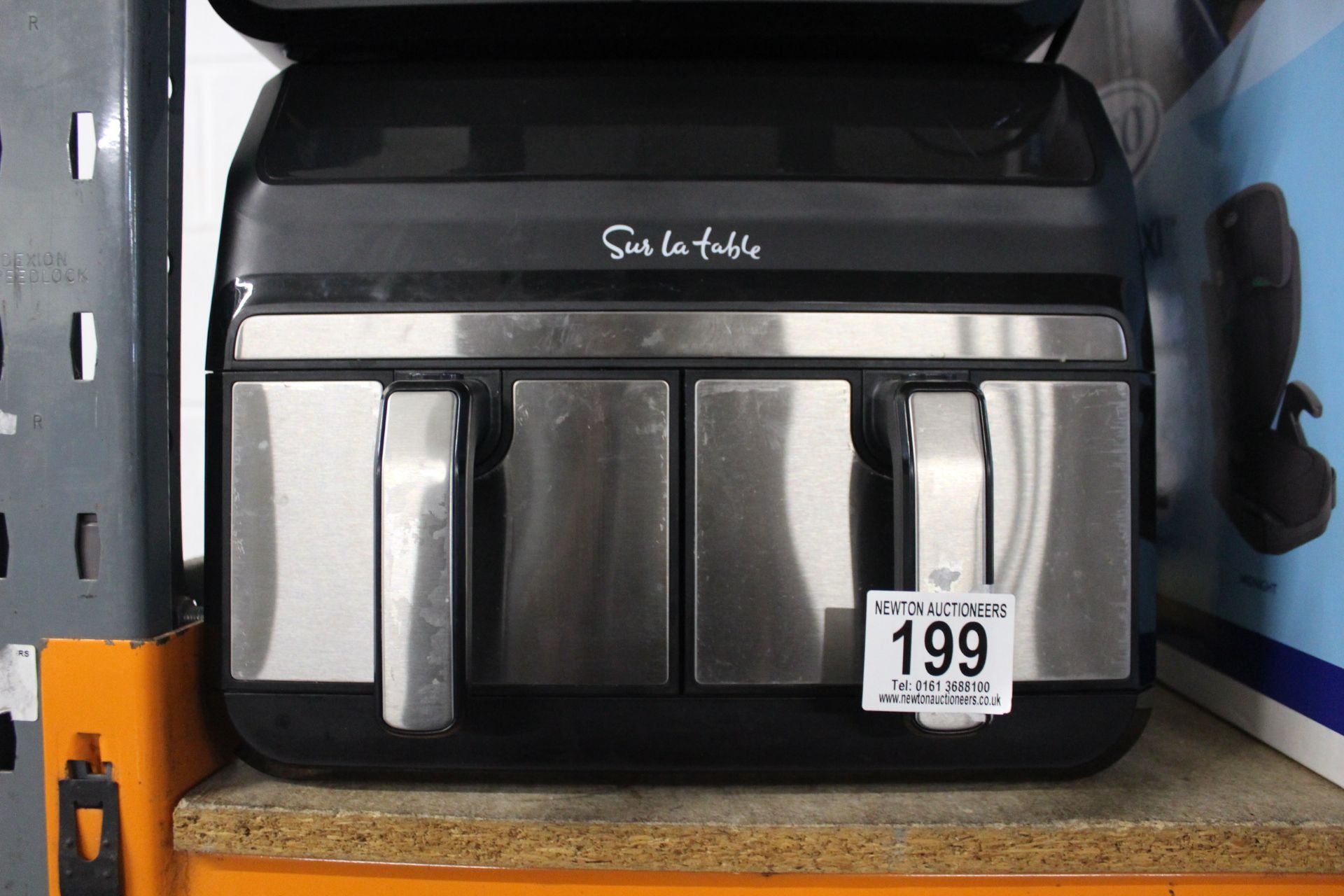 1 SUR LA TABLE DUAL BASKET AIR FRYER, 7.6L RRP Â£129