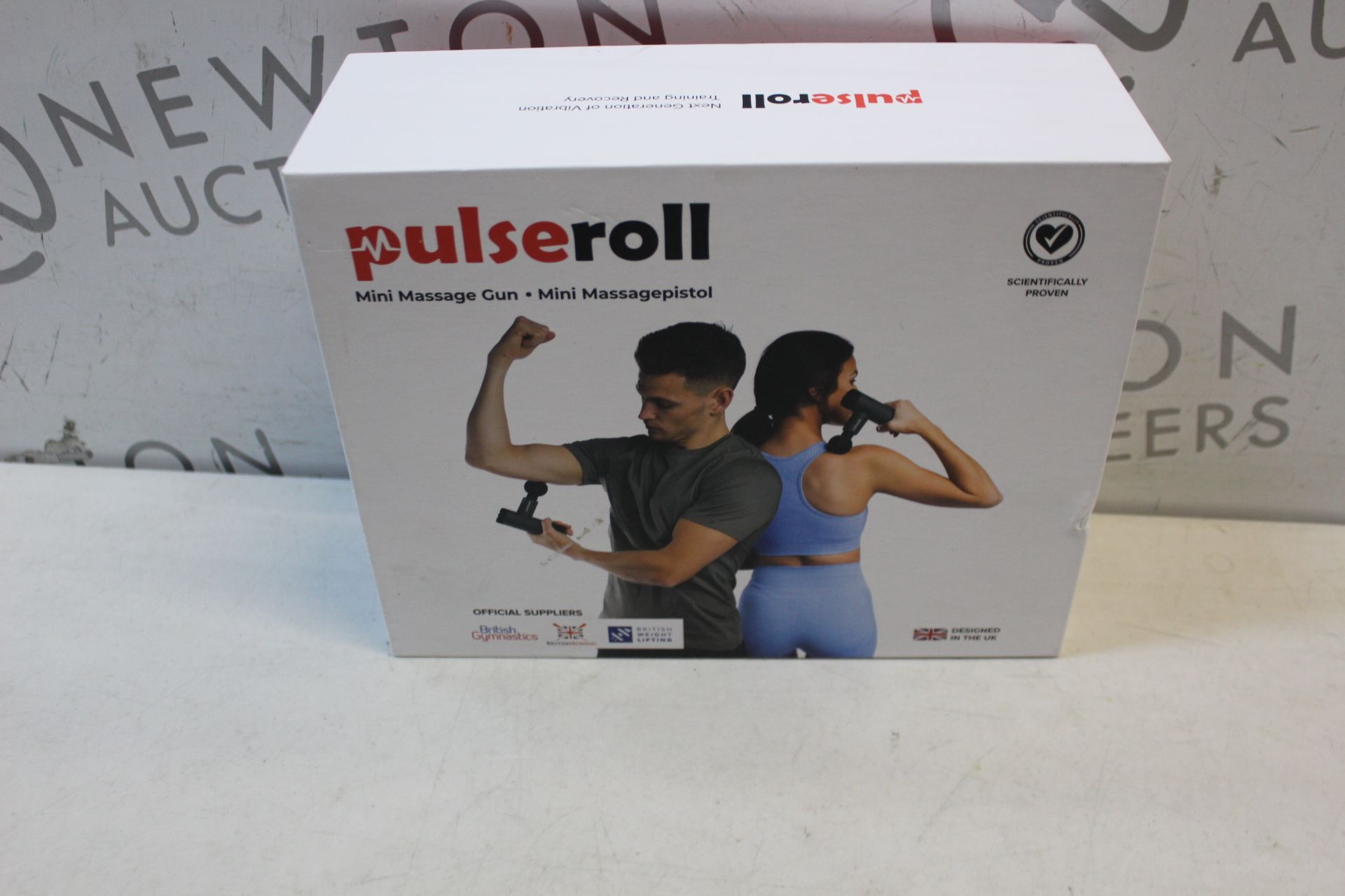 1 BOXED PULSEROLL MINI MASSAGE GUN RRP Â£129