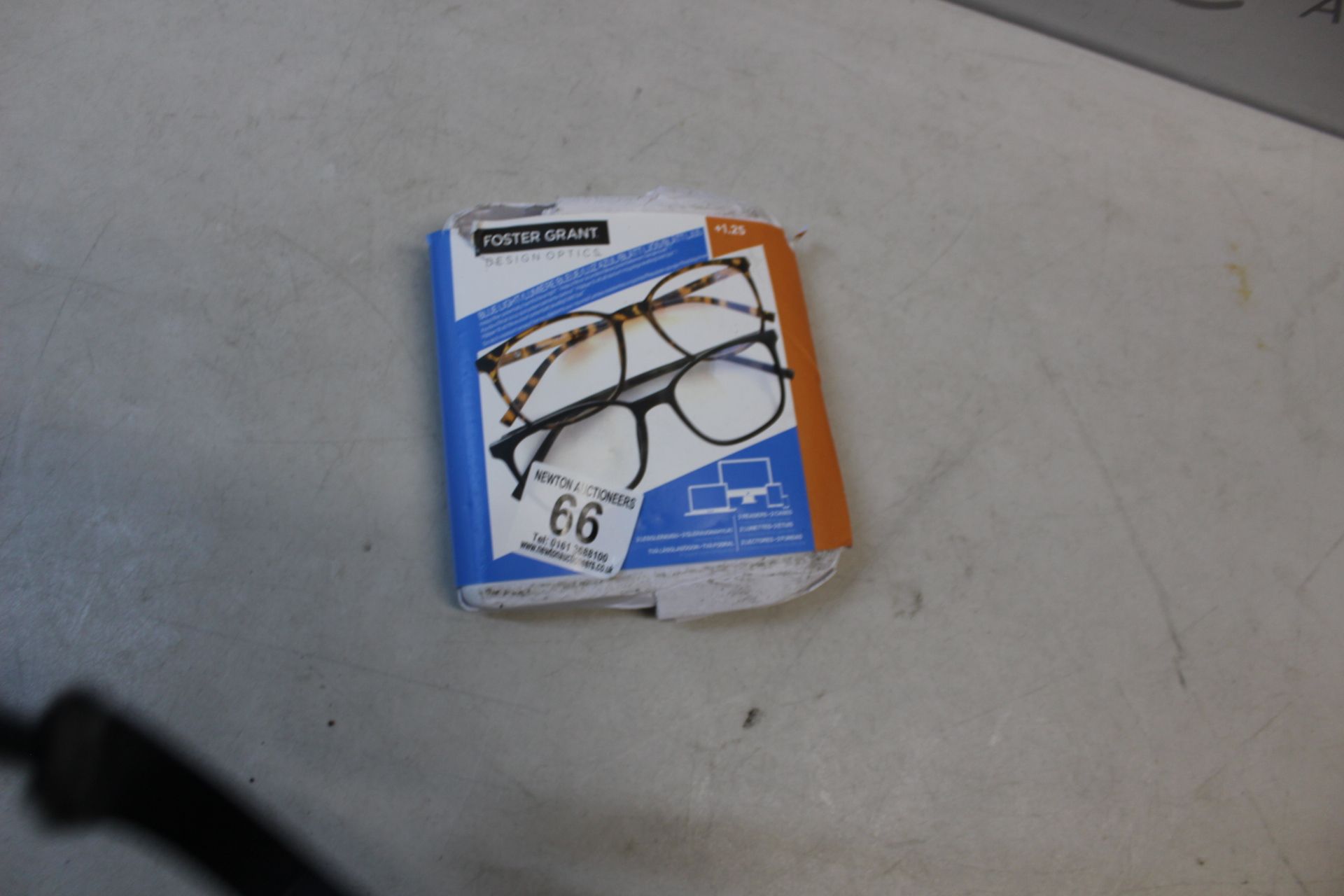 1 PACK OF FOSTER GRANTS READING GLASSESS STRENTH +1.25 RRP Â£13.50