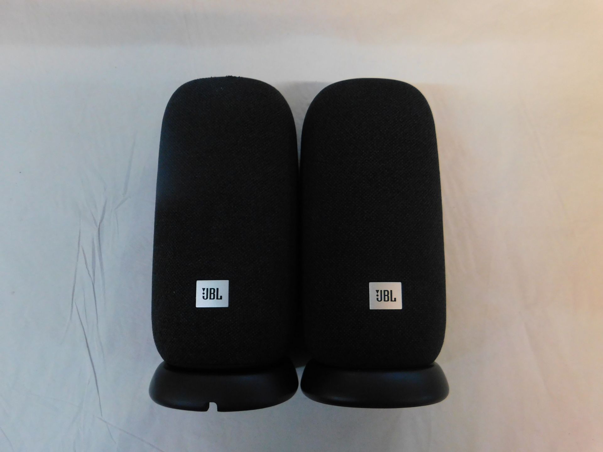 1 JBL LINK PORTABLE SMART SPEAKER IN BLACK - TWIN PACK RRP Â£129.99