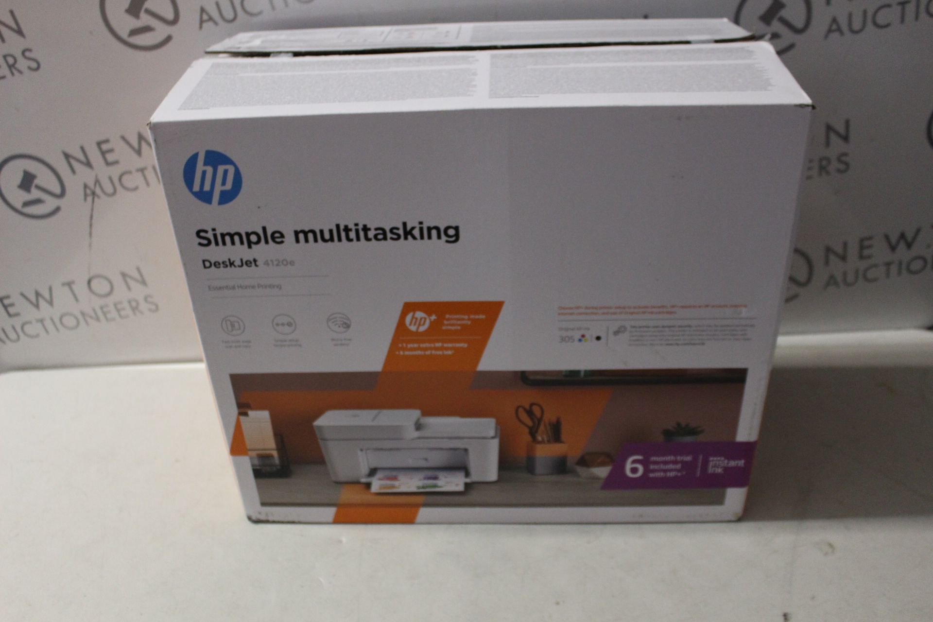 1 BOXED HP DESKJET 4120E HP+ ALL-IN-ONE PRINTER RRP Â£89