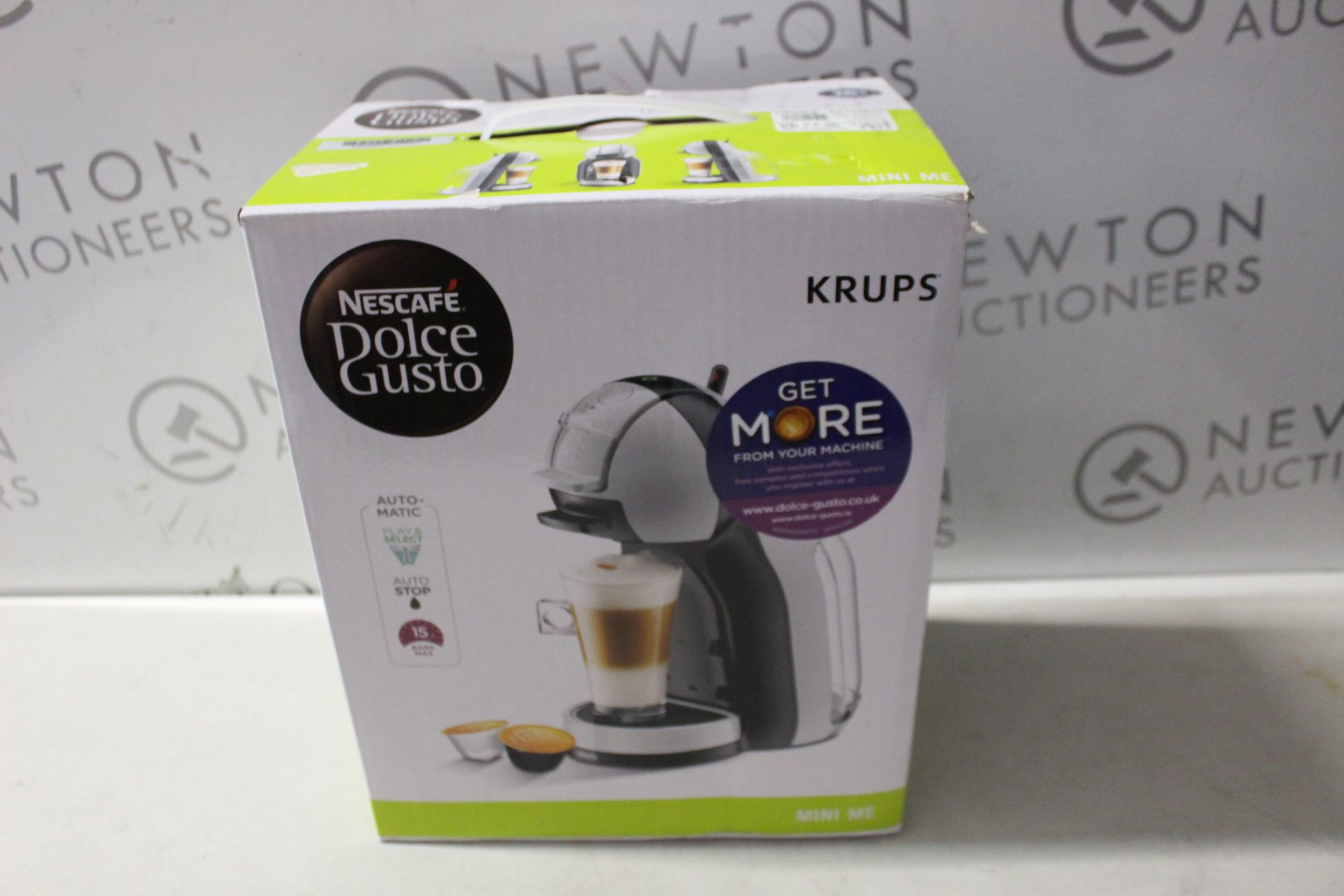 1 BOXED NESCAFE DOLCE GUSTO AUTOMATIC COFFEE POD MACHINE BY KRUPS RRP Â£114.99