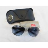 1 PAIR OF RAYBAN AVIATOR SUNGLASESS WITH CASE MODEL RB3386 RRP Â£179.99